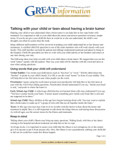 Talking with your child or teen about having a brain...