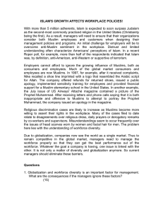 Islam's Impact on Workplace Policies & Diversity