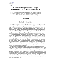 Kansas State Agricultural College Navel Ill EXPERIMENT STATION—Circular No. 26