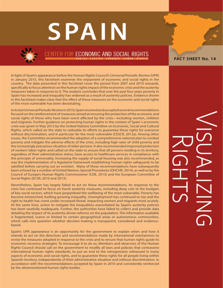 SPAIN FACT SHEET No. 14