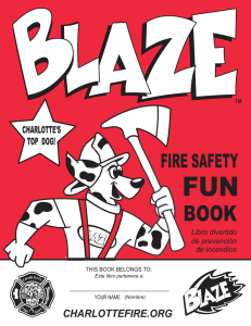 FUN BOOK FIRE SAFETY CHARLOTTEFIRE.ORG