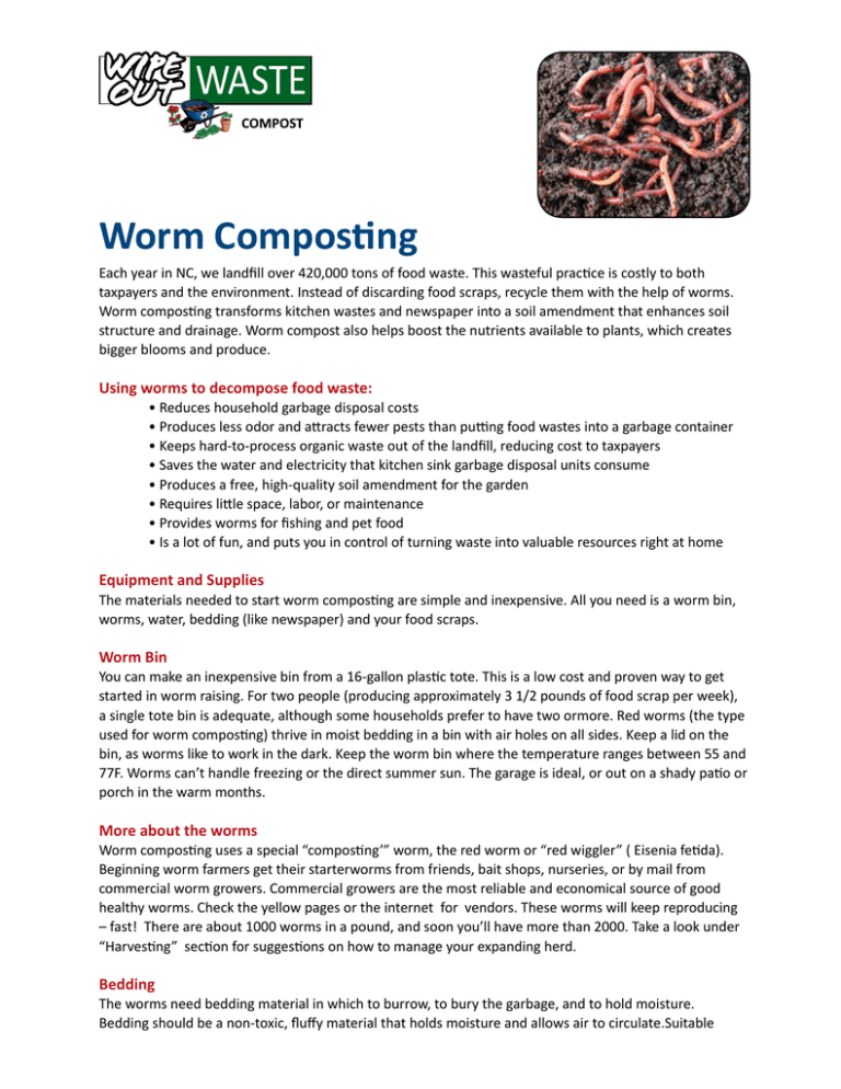 Worm Composting