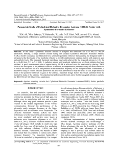 Research Journal of Applied Sciences, Engineering and Technology 10(6): 607-617, 2015 ISSN: 2040-7459; e-ISSN: 2040-7467