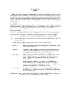 Fall 2004 Exam Key Question 1  Warning:
