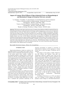 Current Research Journal of Biological Sciences 2(3): 201-209, 2010 ISSN: 2041-0778