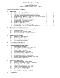 VVC Academic Senate Meeting