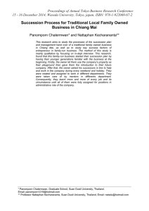 Proceedings of Annual Tokyo Business Research Conference