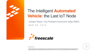 The Intelligent : the Last IoT Node Automated Vehicle