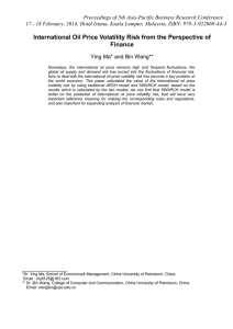 Proceedings of 5th Asia-Pacific Business Research Conference