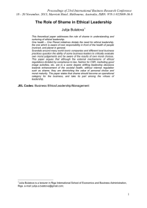 Proceedings of 23rd International Business Research Conference