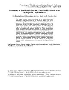Proceedings of 20th International Business Research Conference