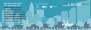 make happen conservation Stream restoration