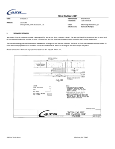 PLAN REVIEW SHEET