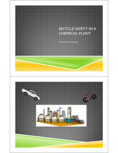 Bicycle Safety in a Chemical Plant: Safety Tips & Lessons