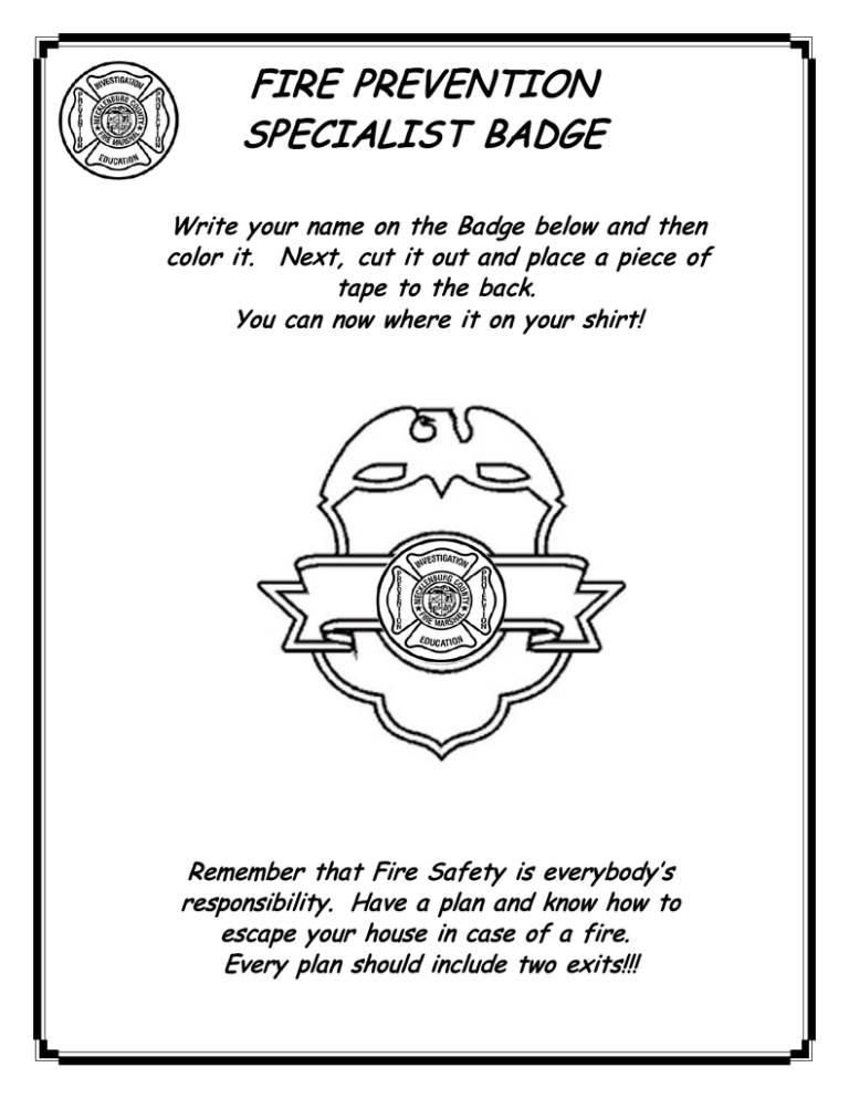 fire-prevention-specialist-badge