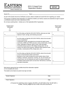 2012-13 Asset Form Dependent Student DEPAST