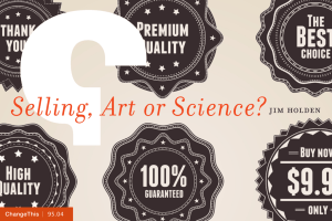 Selling, Art or Science? jim holden  |