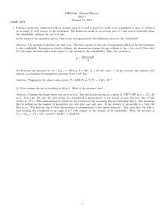 PHGN341: Thermal Physics Quiz 1 January 18, 2013 NAME: KEY