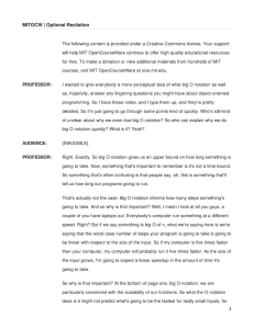 MITOCW | Optional Recitation