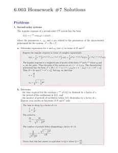 6.003 Problems 1. a.