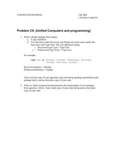 Problem C9. (Unified Computers and programming)