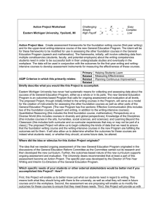 Action Project Worksheet