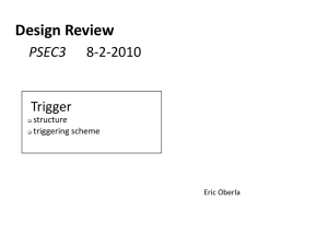 Level-1 Trigger Menus