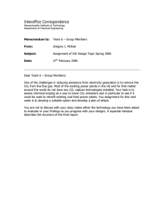 Interoffice Correspondence
