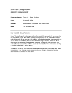 Interoffice Correspondence