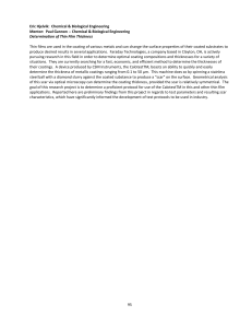 Eric Hjelvik:  Chemical &amp; Biological Engineering