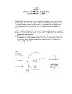 10.302 Fall 2004 Discussion Problem for Recitation on Tuesday, October 19, 2004