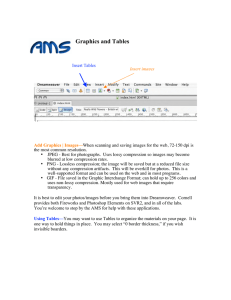 Graphics and Tables
