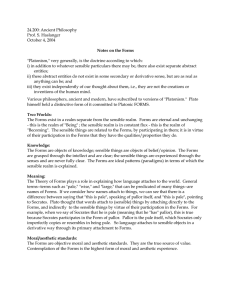 24.200: Ancient Philosophy Prof. S. Haslanger October 4, 2004
