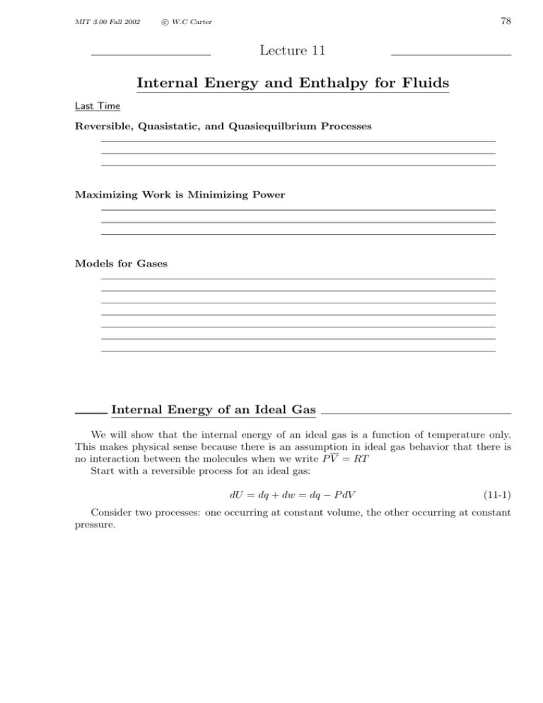 lecture-11-internal-energy-and-enthalpy-for-fluids