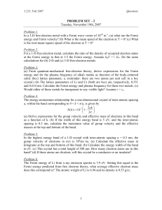 PROBLEM Tuesday, November 19th, 2007 Problem 1.