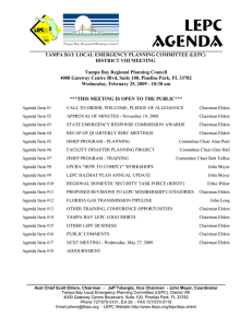LEPC Agenda