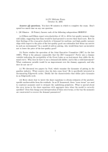 14.271 Midterm Exam October 31, 2005