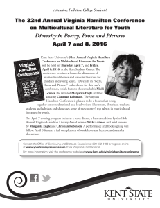 Diversity in Poetry, Prose and Pictures on Multicultural Literature for Youth