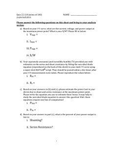 Quiz 2.2 (10 points of 100) NAME: 2.626 Fall 2011