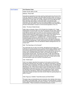 David Fogelson Feb 8 Reaction Paper Posted: Feb 28, 2005 2:18 AM