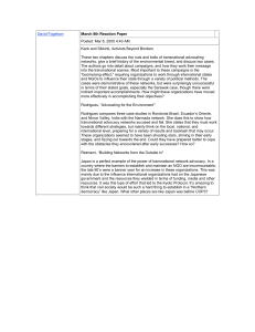 David Fogelson March 8th Reaction Paper Posted: Mar 8, 2005 4:43 AM