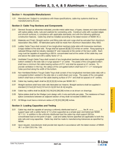 Series 2, 3, 4, &amp; 5 Aluminum - Specifications