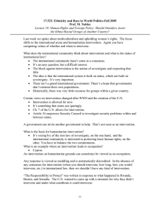 17.523: Ethnicity and Race in World Politics-Fall 2005 Prof. M. Nobles