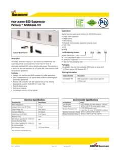 Pb HF ESD Suppressor FREE