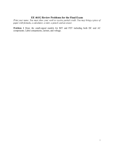EE 461G Review Problems for the Final Exam