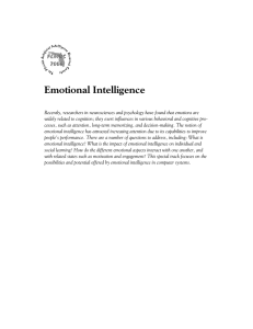 Emotional Intelligence