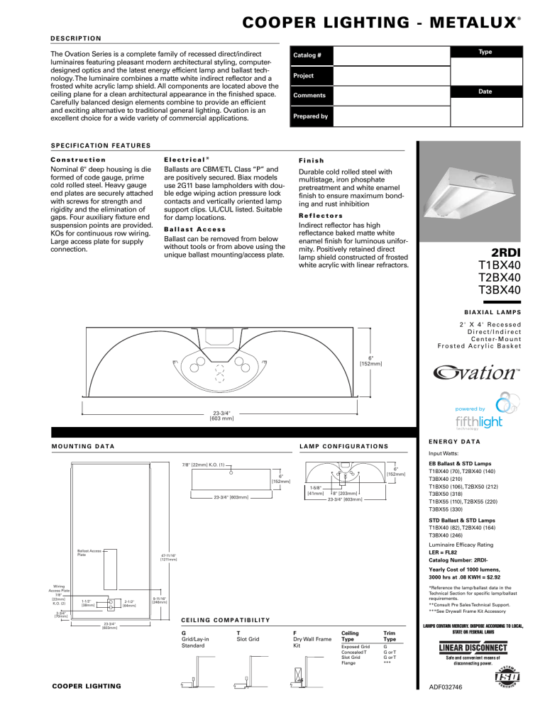 COOPER LIGHTING - METALUX