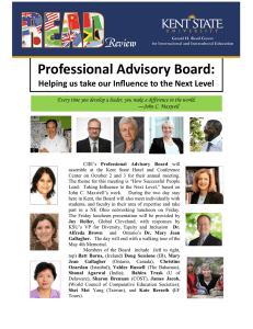 Professional Advisory Board:
