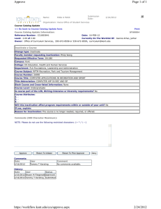 Page 1 of 1 Approve