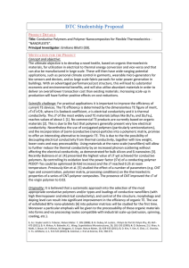 DTC Studentship Proposal P D